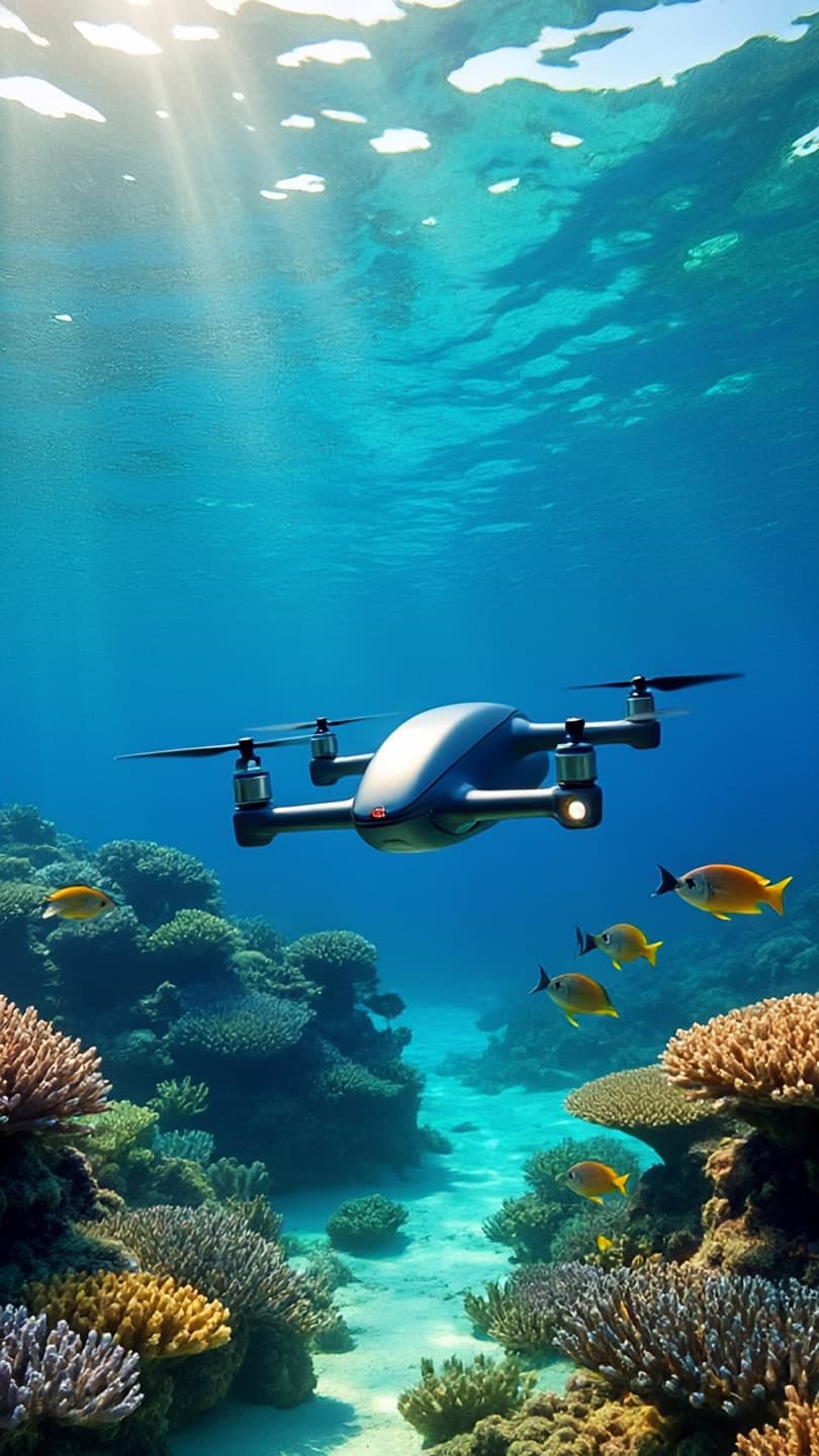 The Unblinking Eye Beneath the Wave: Reflections on the Digital Reef