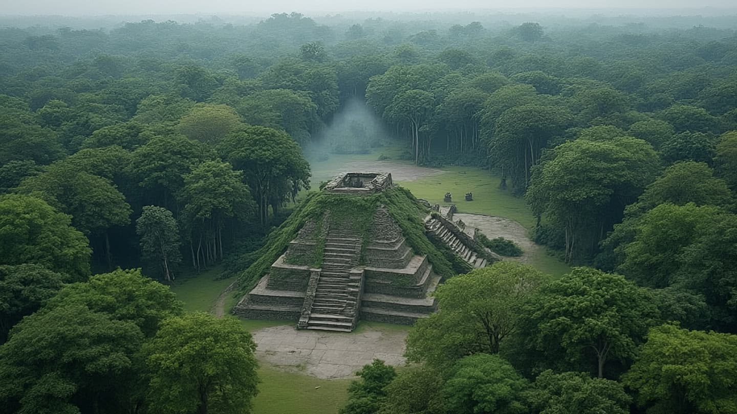When the Earth Relinquishes Its Secret Stones: A Narrative of Ancient Maya Light