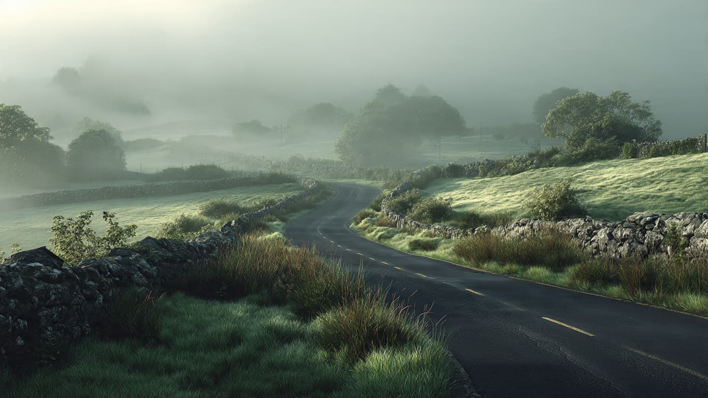 Between the Rustling Hedgerows and the Stillness of the Lane, a Reflection on Loss