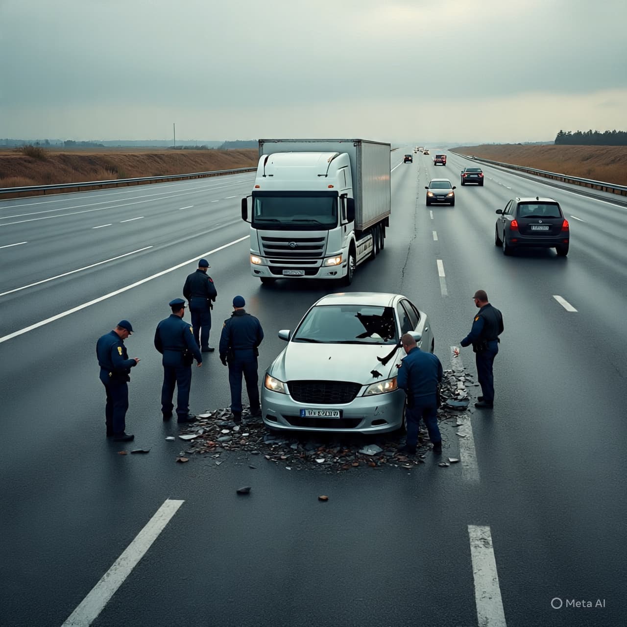Between Steel and Silence: A Moment on the Motorway That Altered Many Lives
