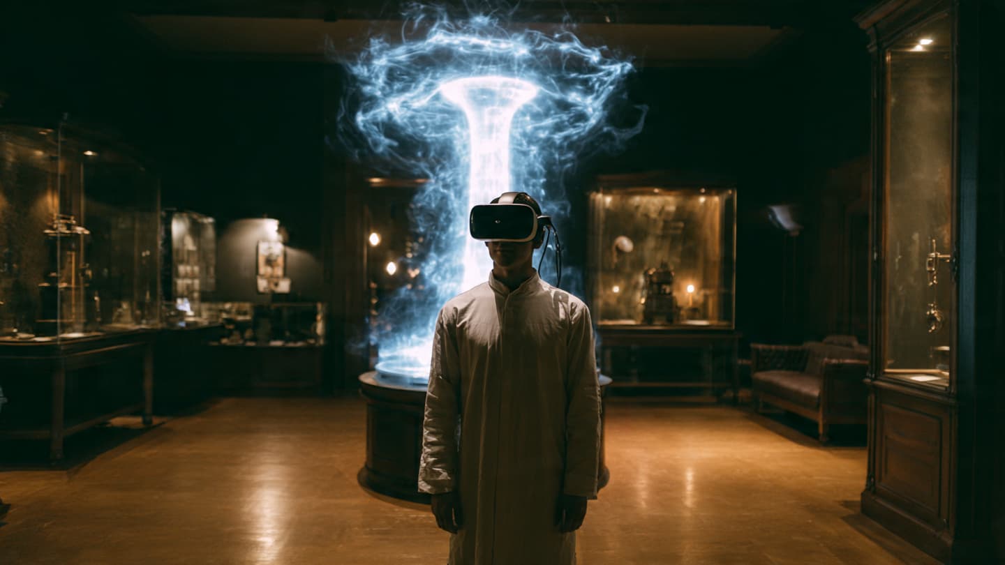 Between Reality And The Infinite Spark: A Digital Awakening Within The Belgrade Tesla Museum