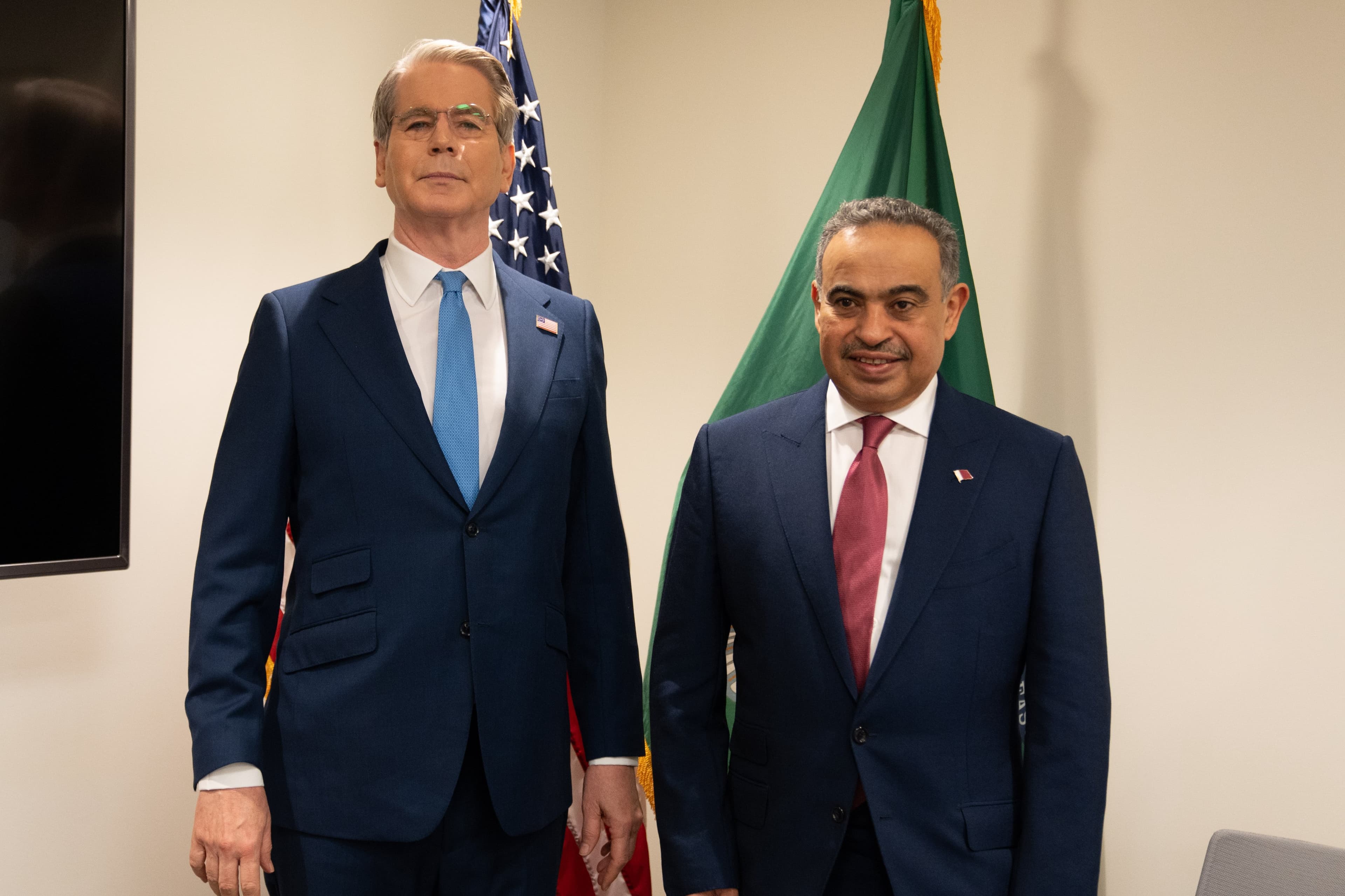 US Treasury Secretary Meets Qatar Amid Iranian Attacks on Gulf Nations