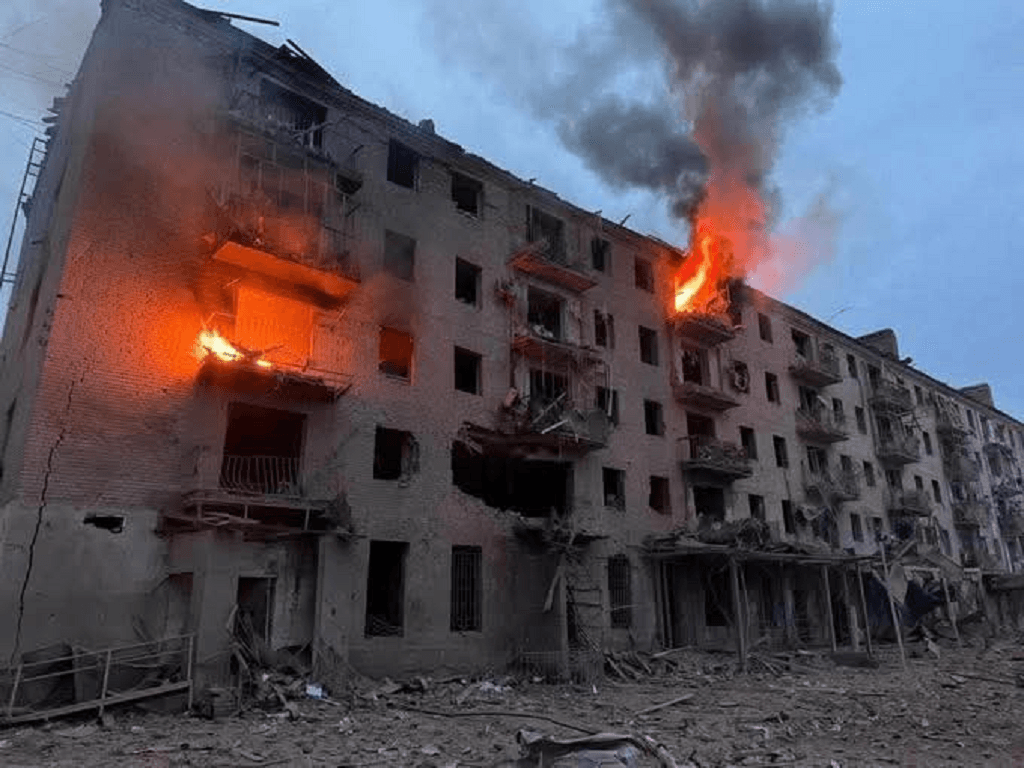 Sloviansk Shaken: 1.5-Ton Russian Bomb Levels Historic Heart and 40 Homes