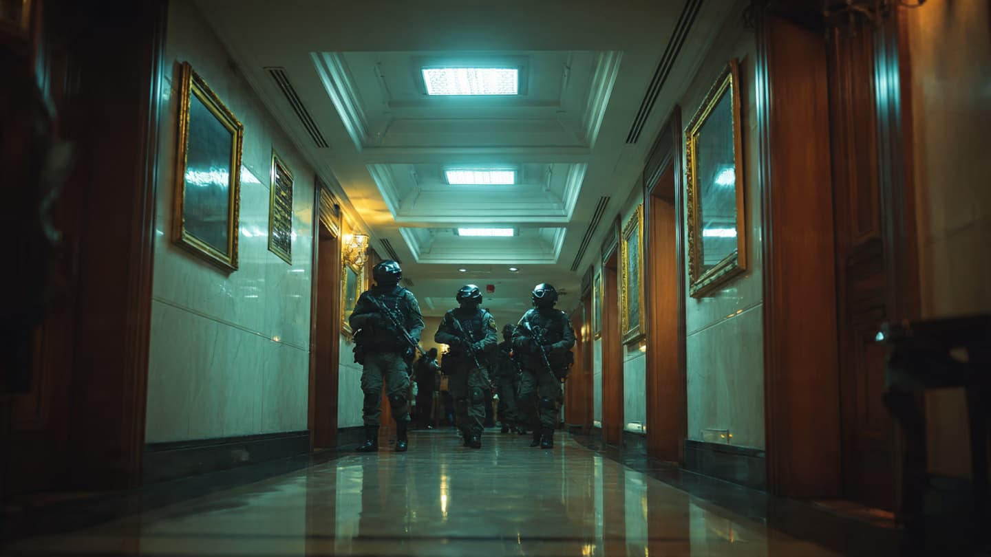 In the Corridors of the Republic: Gunshots, Lockdown, and an Uncertain Hour in Manila
