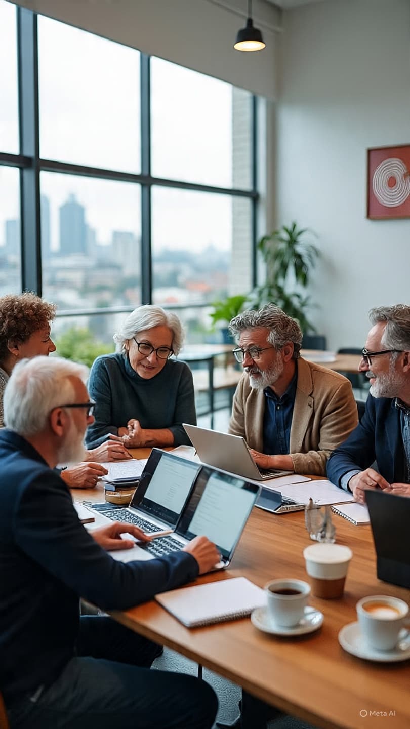 Between the Working Life and the Quiet Shore, Navigating the Flow of the Senior