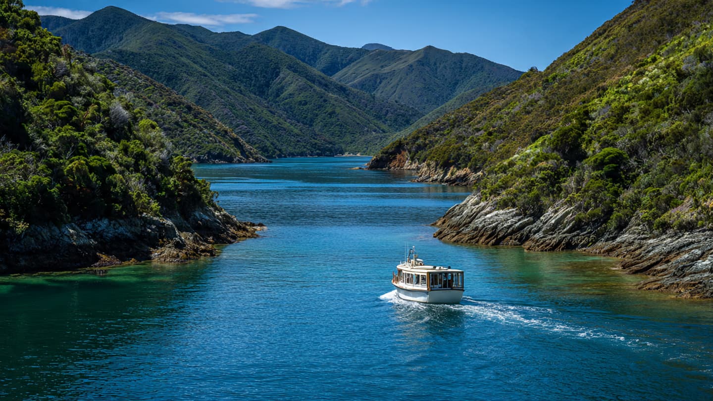 The Salted Letter: A Gentle Drift Through the Blue Channels of the Great Barrier Island