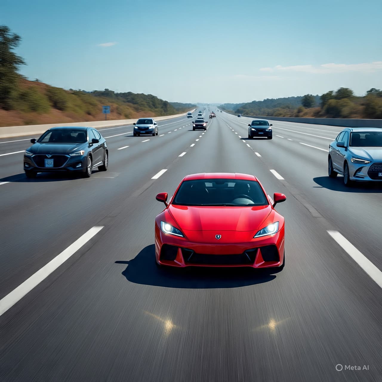 Against the Flow of Evening Traffic, A Sudden Turn Broke the Rhythm of the Road