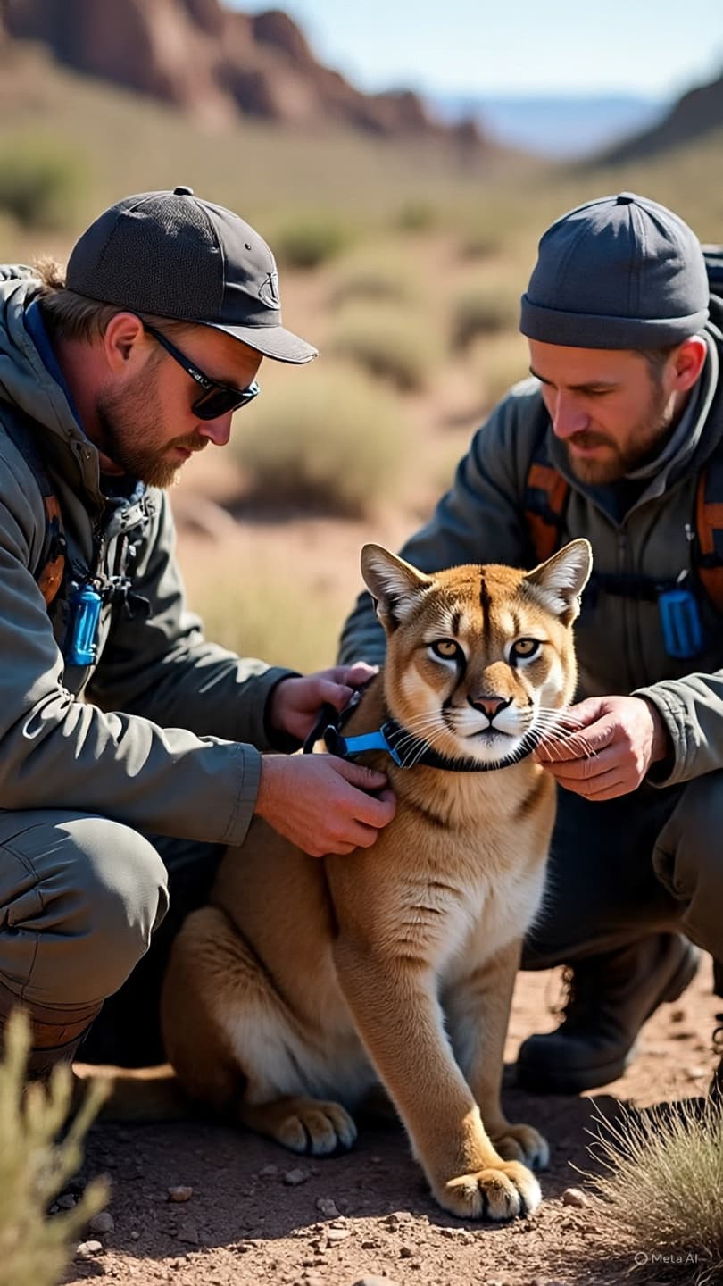 At the Edge of the Wild: When a Mountain Lion Crosses Into View