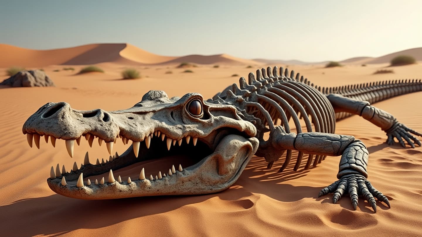 Beneath desert sands, a forgotten ocean quietly reveals its past