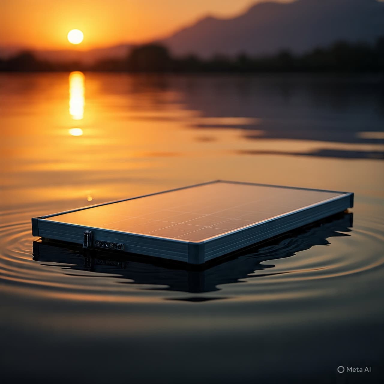 Where the River Meets the Light: A Quiet Study of Spain’s Floating Solar Power Reach