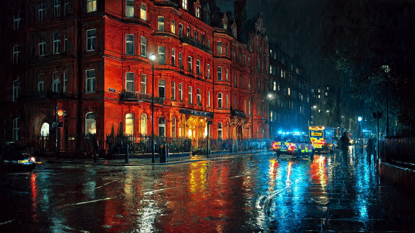 Where Local Shadows Lengthen And The Weight Of Inquiry Settles Upon The Charred Stone Walls