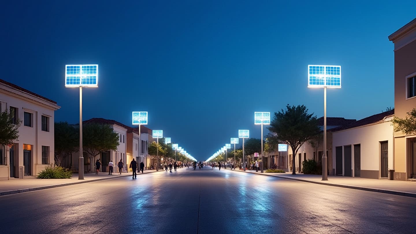 The Geometry of the Night: A Lyrical Reflection on Solar Power and Safety