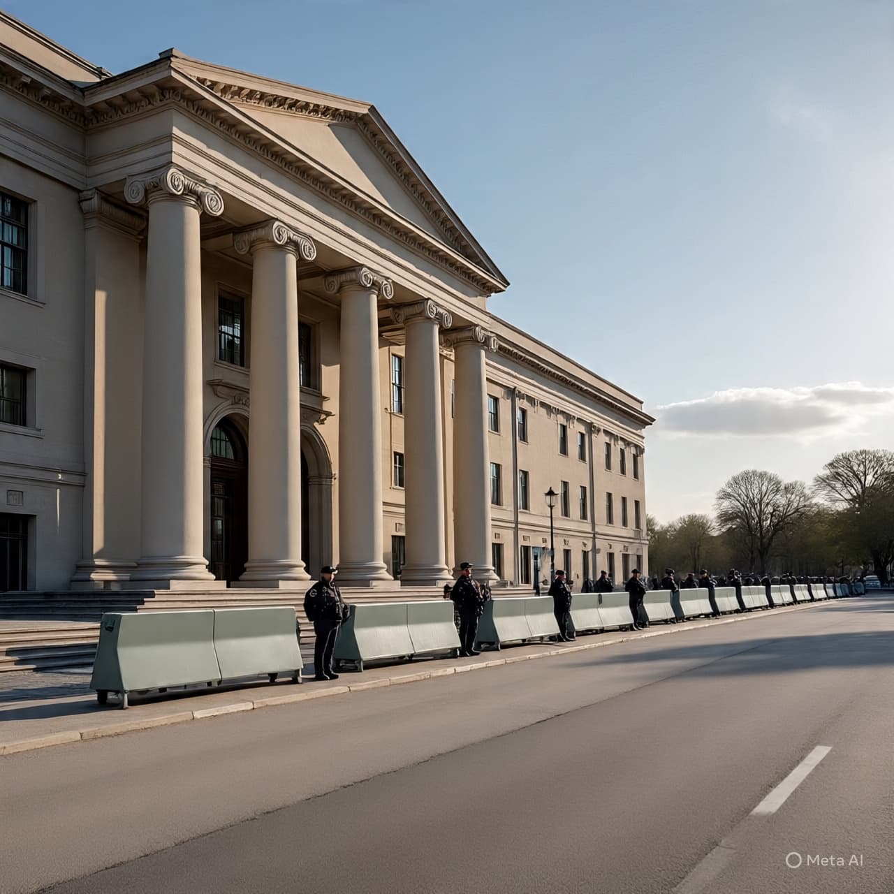 Outside the Gates: A Moment That Disturbed a Fragile Calm