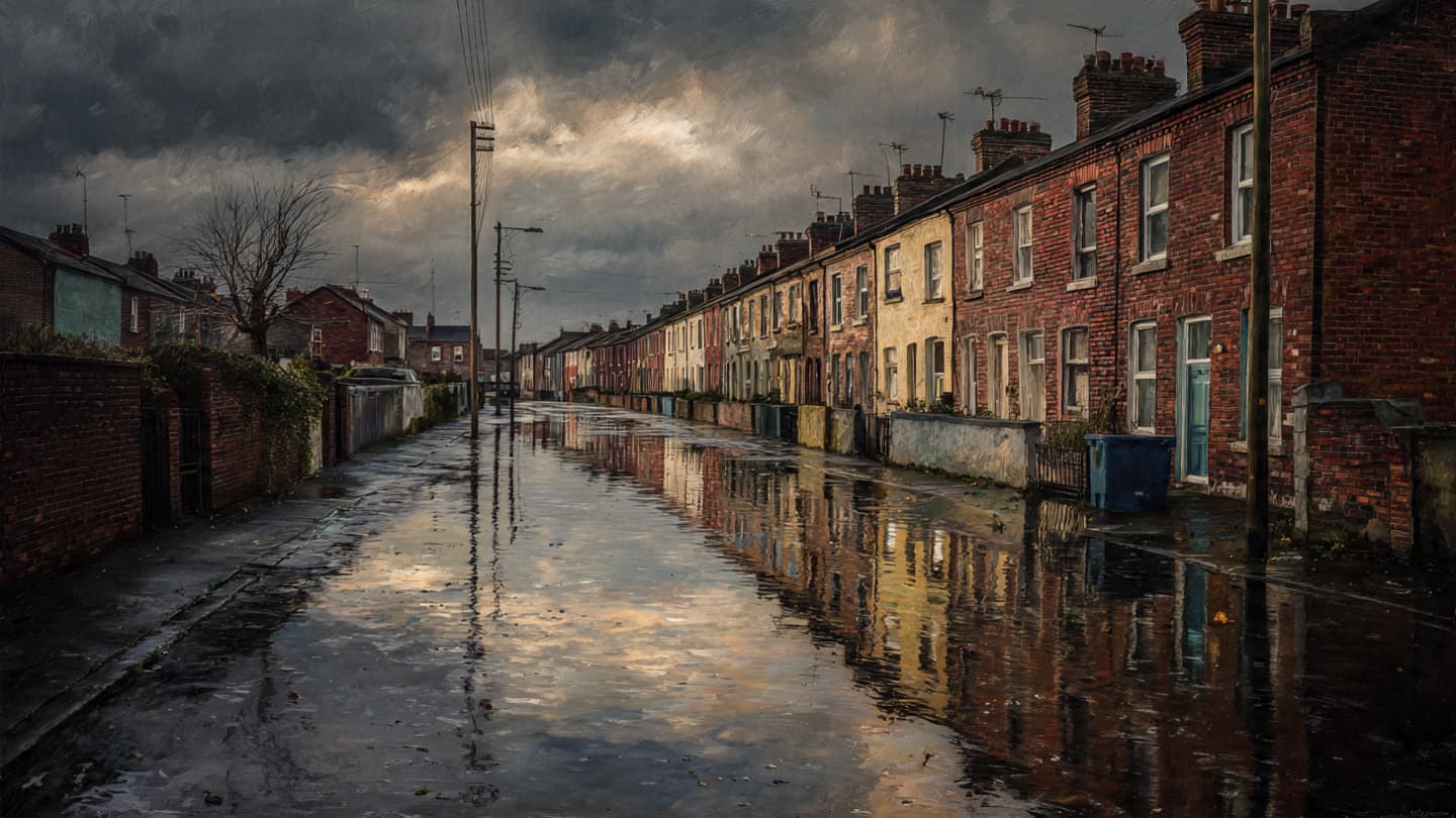 When the Coastal Path Dissolves Beneath the Cold Weight of a Reclaiming Sea