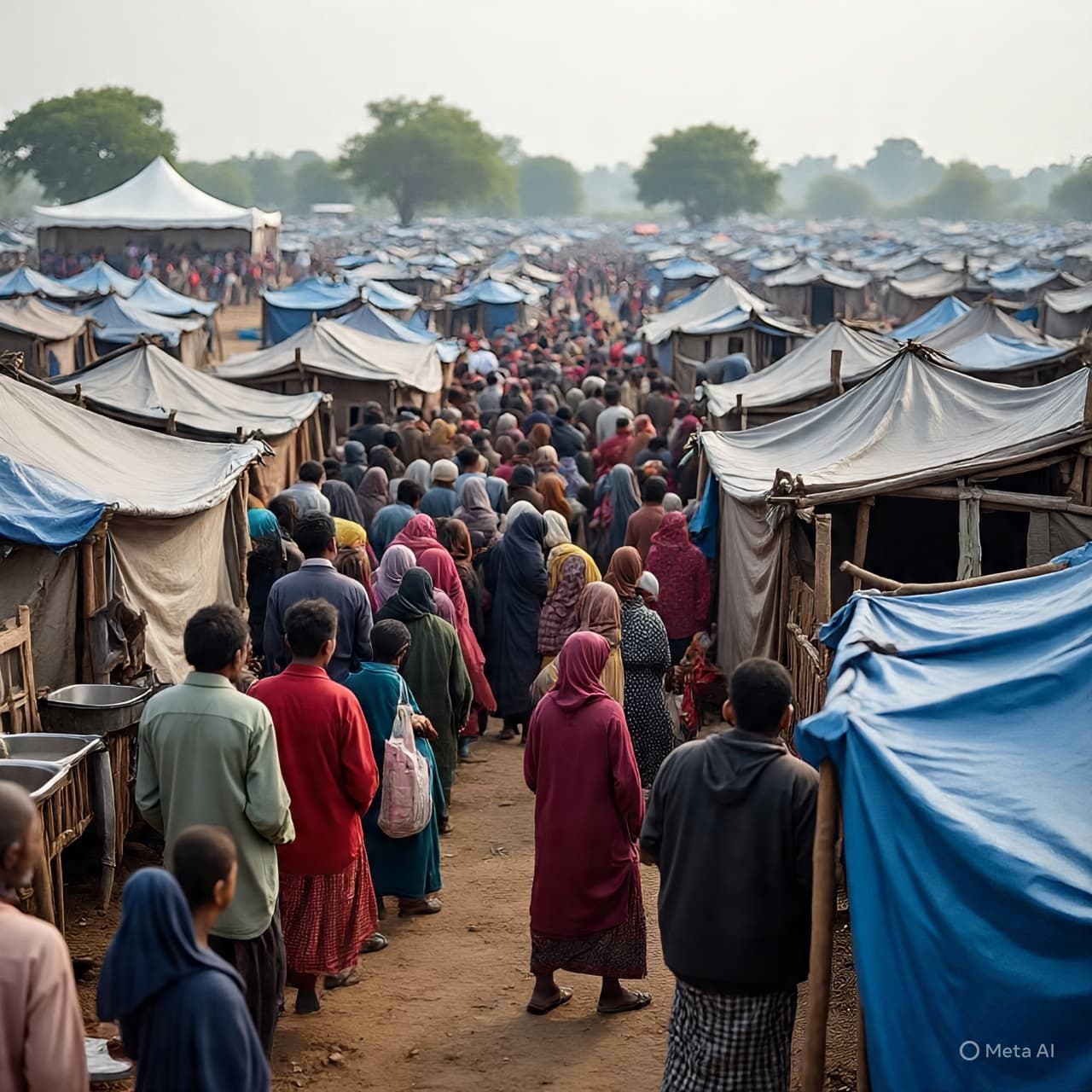 Between Shelter and Scarcity: Can Hope Endure When Food Fades?