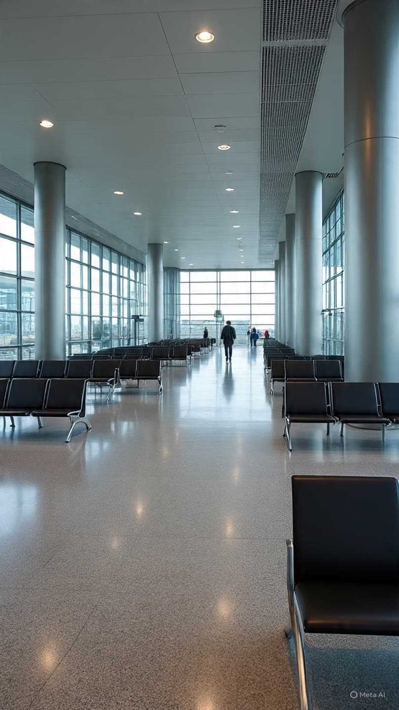 The Quiet Airport: When Movement Slows but Hope Remains