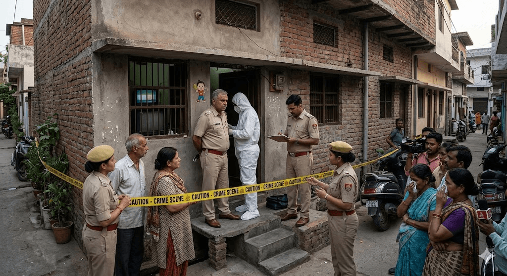 Calculated Cruelty: Kanpur Police Probe Premeditation in Father’s Fatal Attack on Twins
