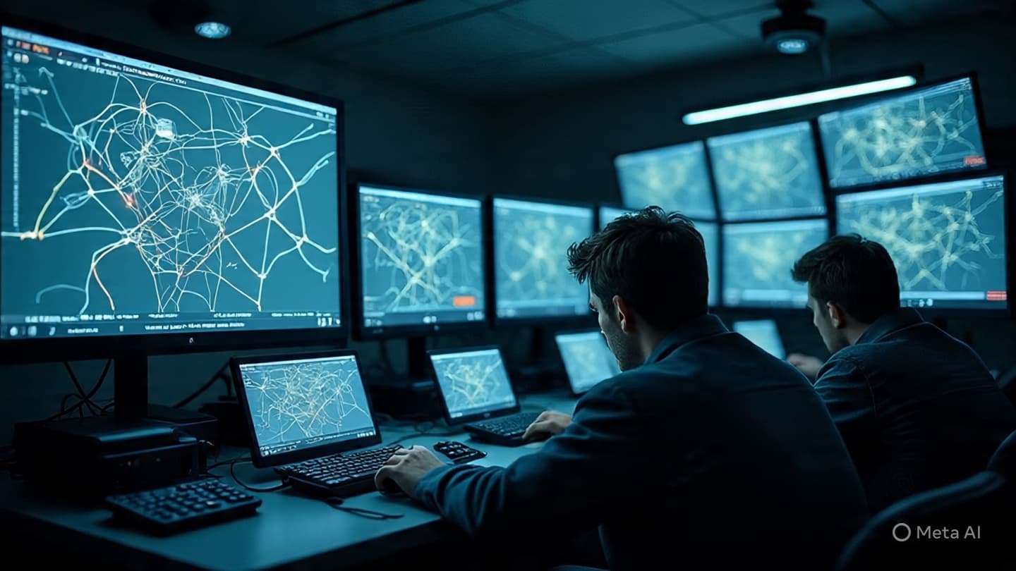 From Stillness to Disclosure: The Moment a Hidden Web Comes Into View