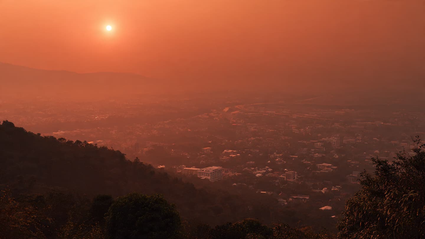 Where the Sacred Peak Dissolves into a Heavy Shroud, Reflections on the Rising Smoke Now