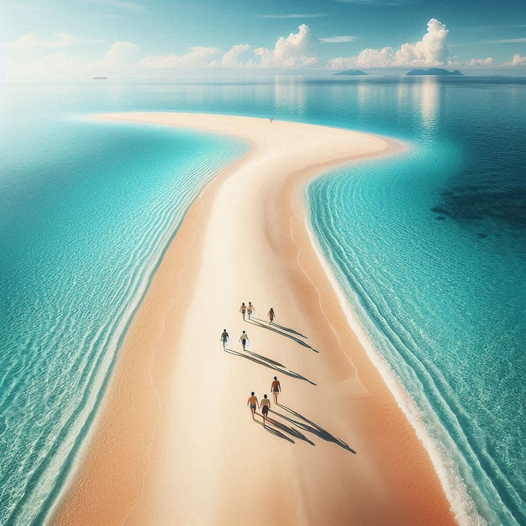 “Where the Sea Surrendered Its Secrets: Visitors Tread the Split Path at Pangkor”