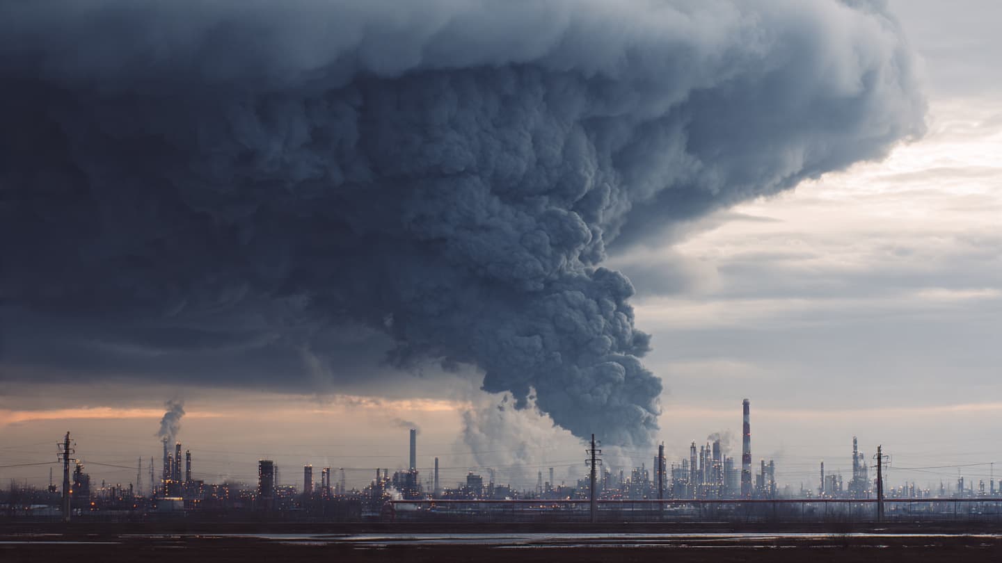Between the Glimmering Pipes and the Rising Haze, Reflections on a Chemical Horizon