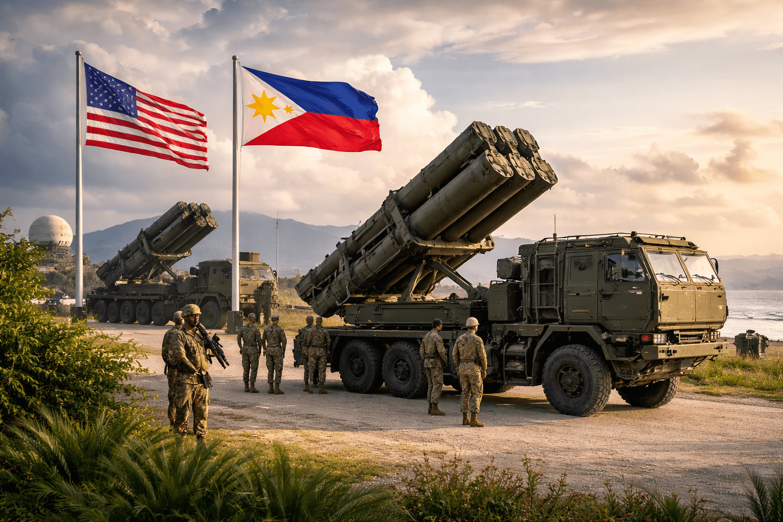 U.S. Deploys More Missile Launchers to Philippines as China Raises Alarm
