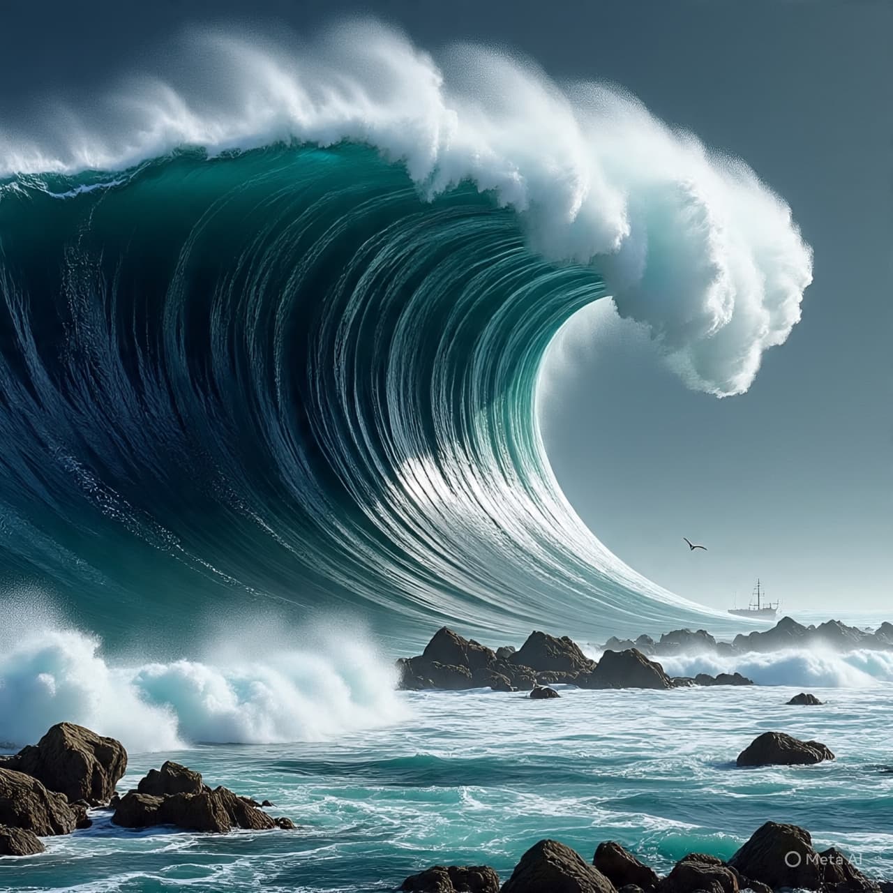 When the Ocean Rose Like a Wall: Echoes from an Ancient Impact