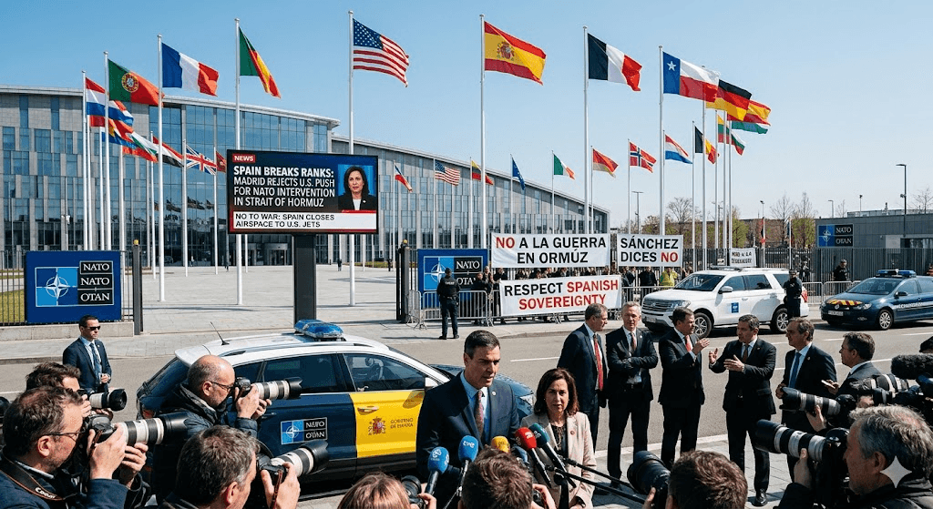 Spain Breaks Ranks: Madrid Rejects U.S. Push for NATO Intervention in Strait of Hormuz