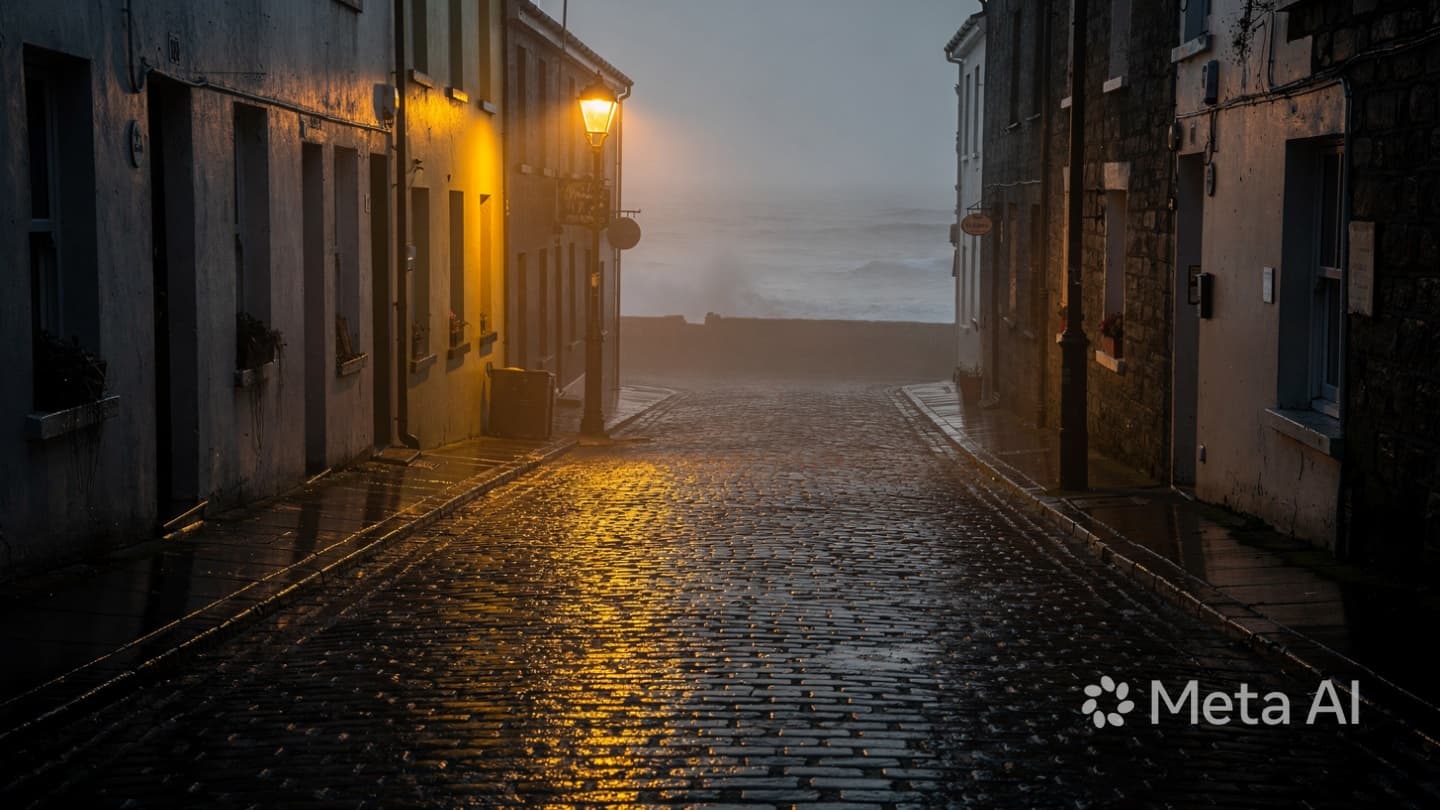 The Long Shadows Of The Galway Quays: A Narrative Of A Night Interrupted