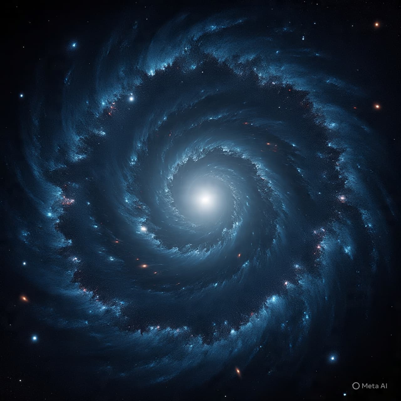 When Starlight Thins to a Whisper: Reflections on a Hidden Galaxy