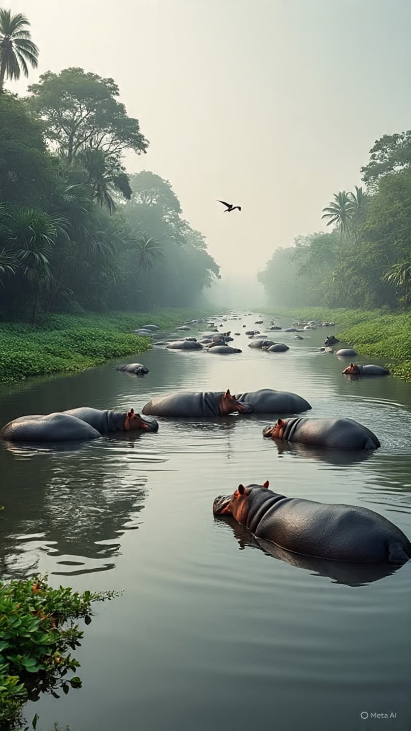 Beneath the Surface of Rivers and Time: The Dilemma of Colombia’s Expanding Hippo Herd