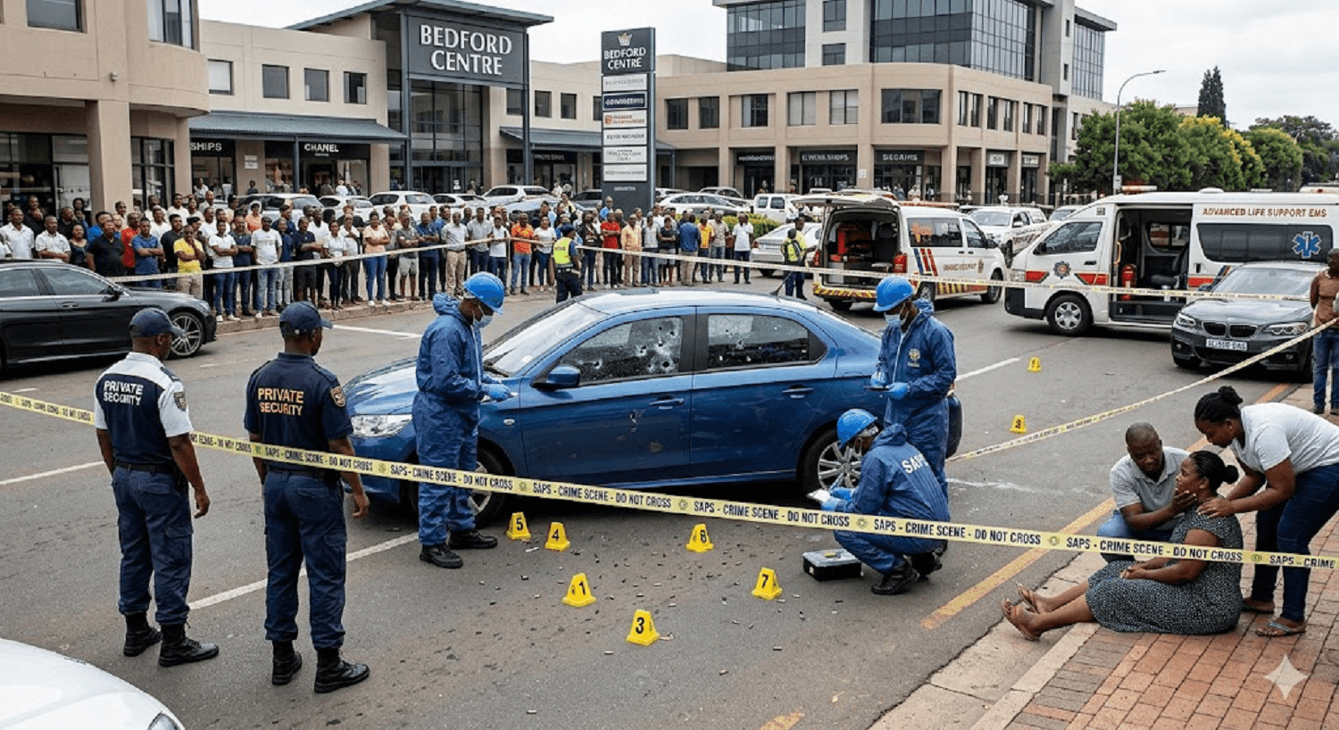 Broad Daylight Ambush: Woman Fighting for Her Life After Terrifying Bedfordview Shooting