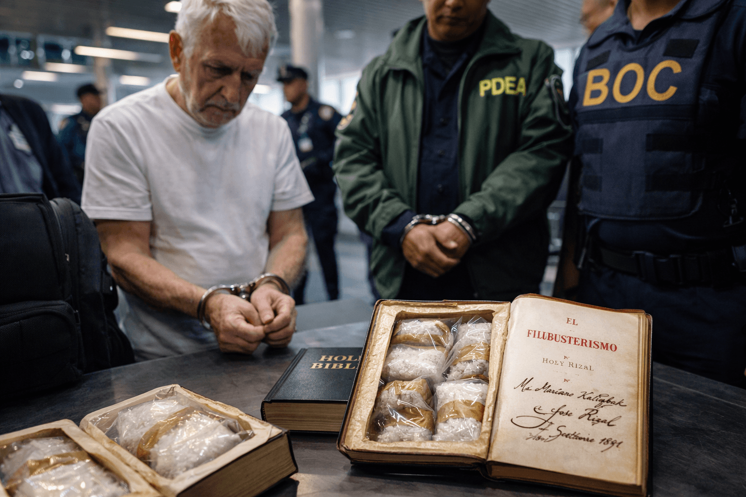 ₱55M Shabu Smuggling Busted: Drugs Found Hidden Inside a Bible at NAIA