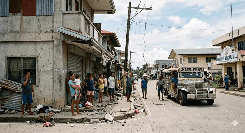 6.1-Magnitude Quake Jolts Eastern Samar: San Julian at the Epicenter