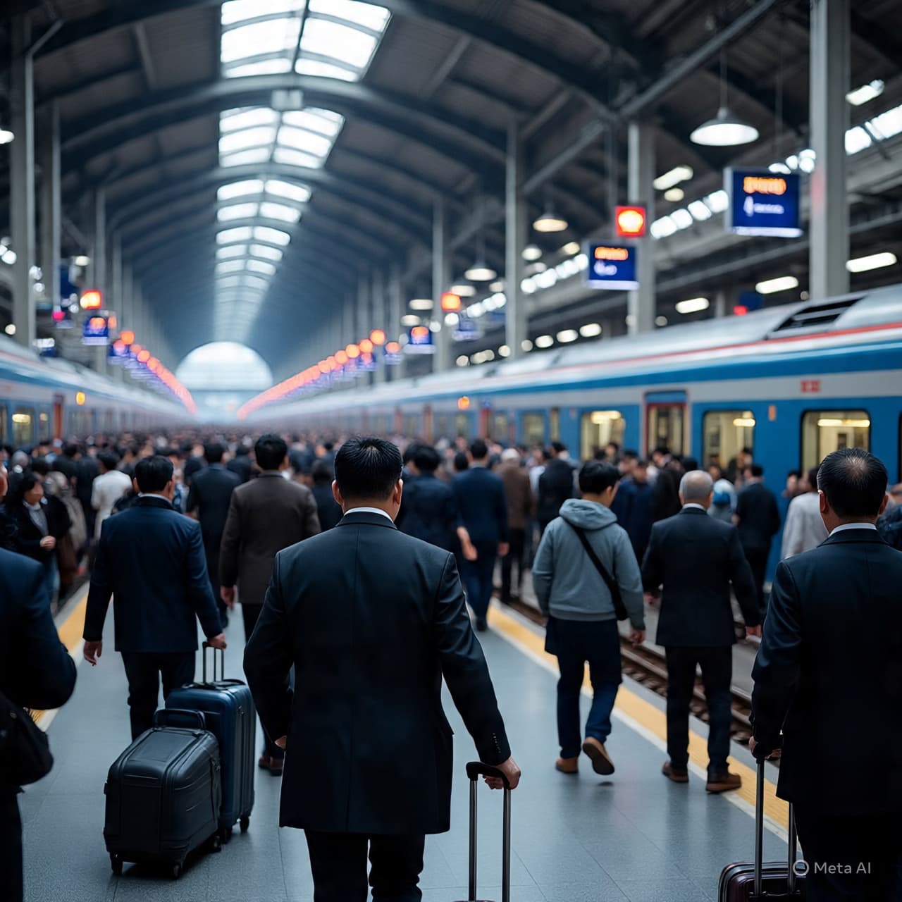 Billions of Steps Toward Home: The Quiet Geometry of China’s Travel Rush