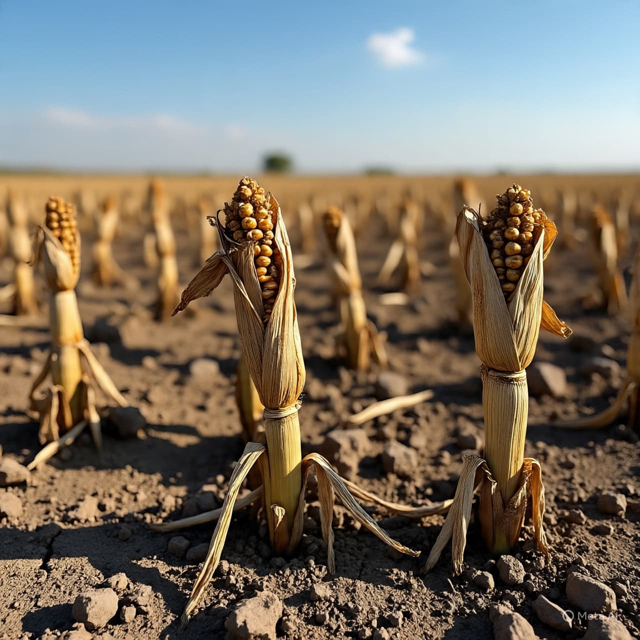 Where Fields Turn to Dust: A Nation’s Struggle with Famine and Fire
