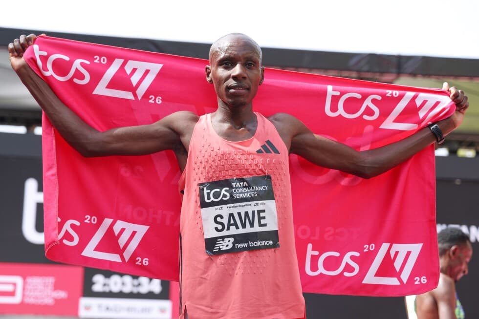 Sabastian Sawe Breaks Fabled 2-Hour Barrier in the Marathon to Shatter World Record by 65 Seconds