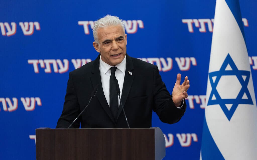 Yair Lapid Urges Unity Among Opposition, Declares Yesh Atid 'Key' to Victory