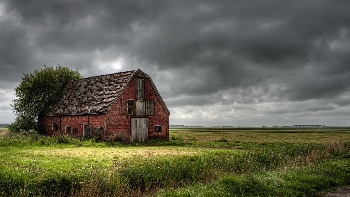 Where the Earth Sours, Reflections on the Silent Harvest of a Brabant Barn