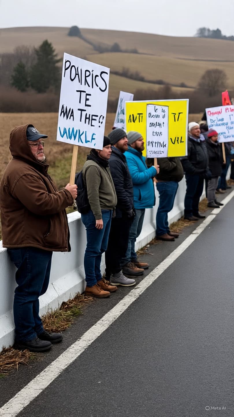 From Standstill to Motion: The Subtle Unraveling of a Fuel Protest in Ireland