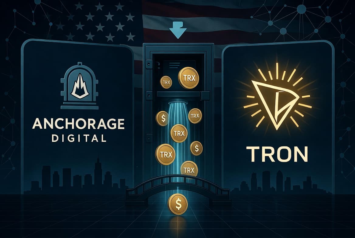 Anchorage Digital Integrates the Tron Network: A New Door Opens for U.S. Institutional Investors