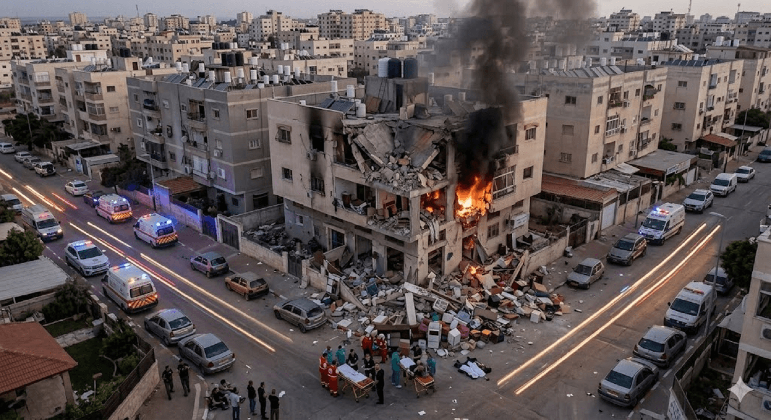 Israeli Drone Strike Kills Four Palestinians, Including Two Children, in Central Gaza