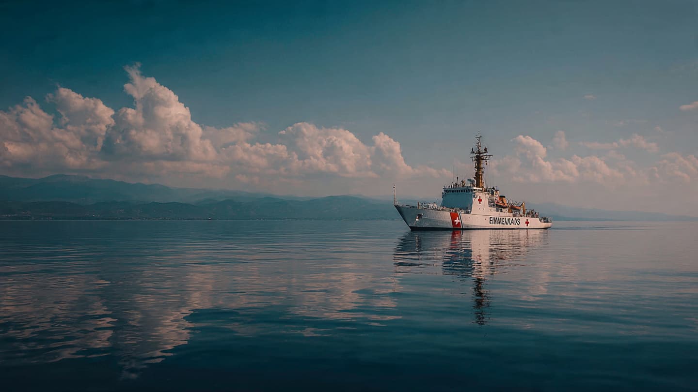 When aid meets barriers at sea, how do intentions find their way?