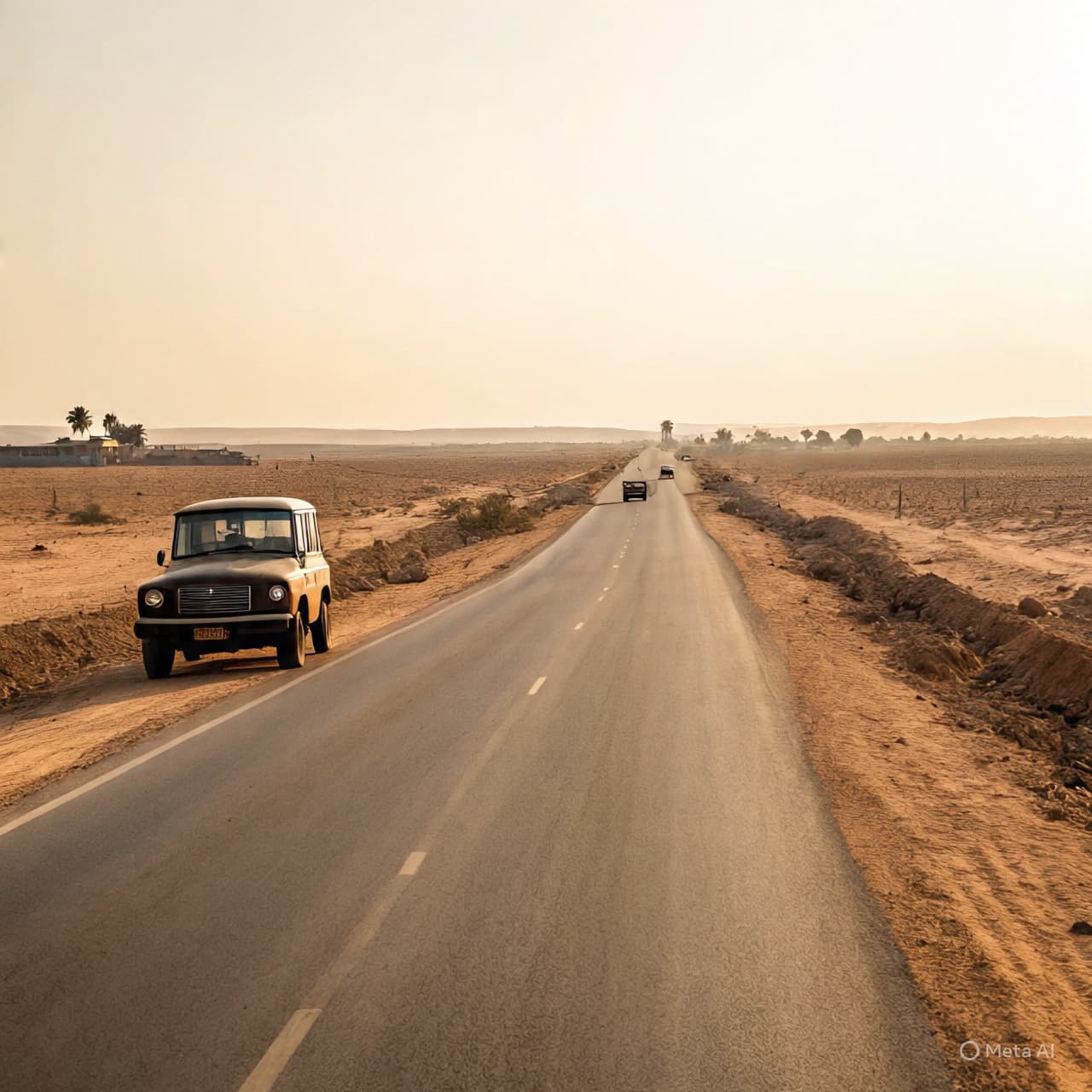 When Wheels Meet Dust, a Caravan Falls Quiet: Reflections on Flight and Loss