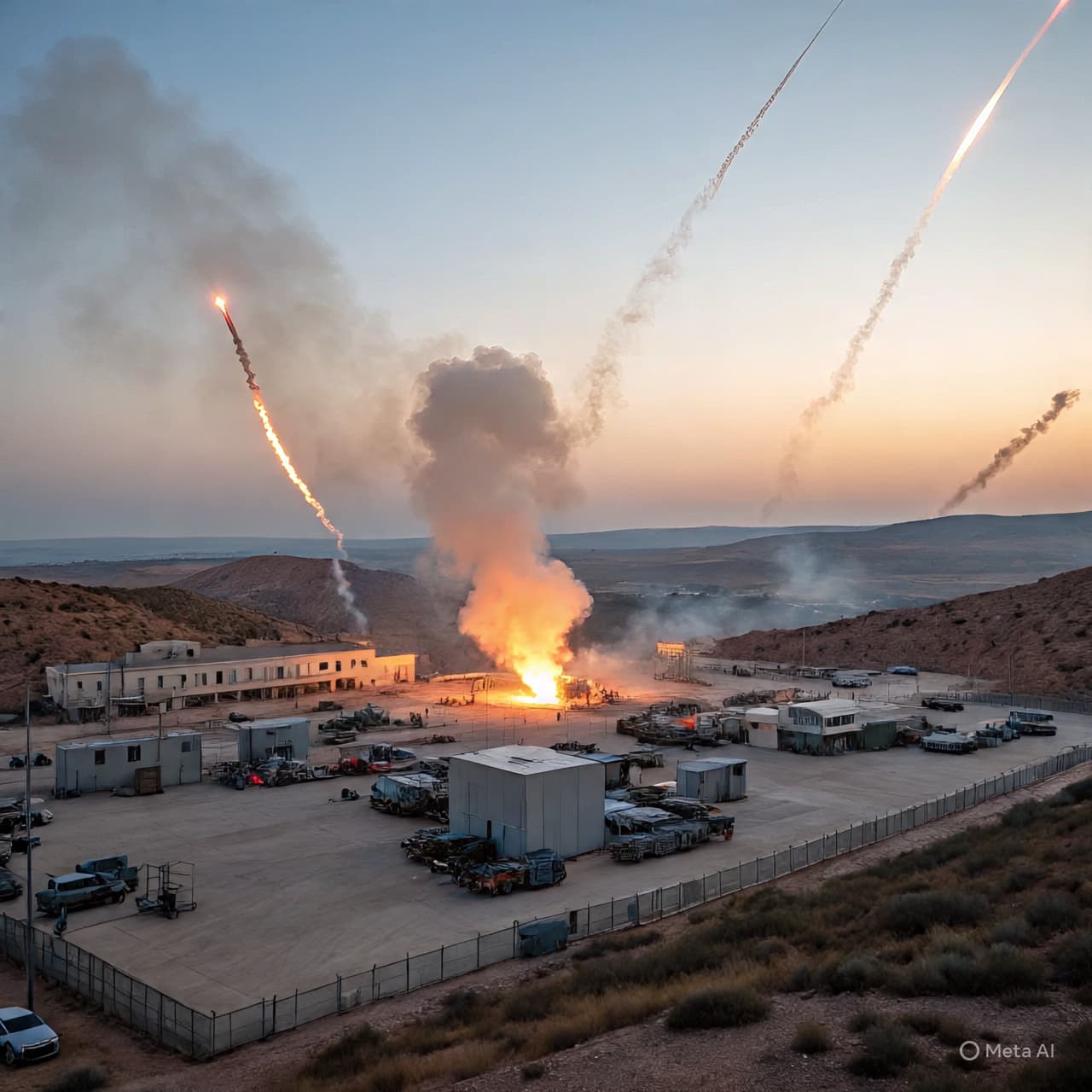 When the Night Sky Trembles: Hezbollah’s Rockets and Drones Over Israel