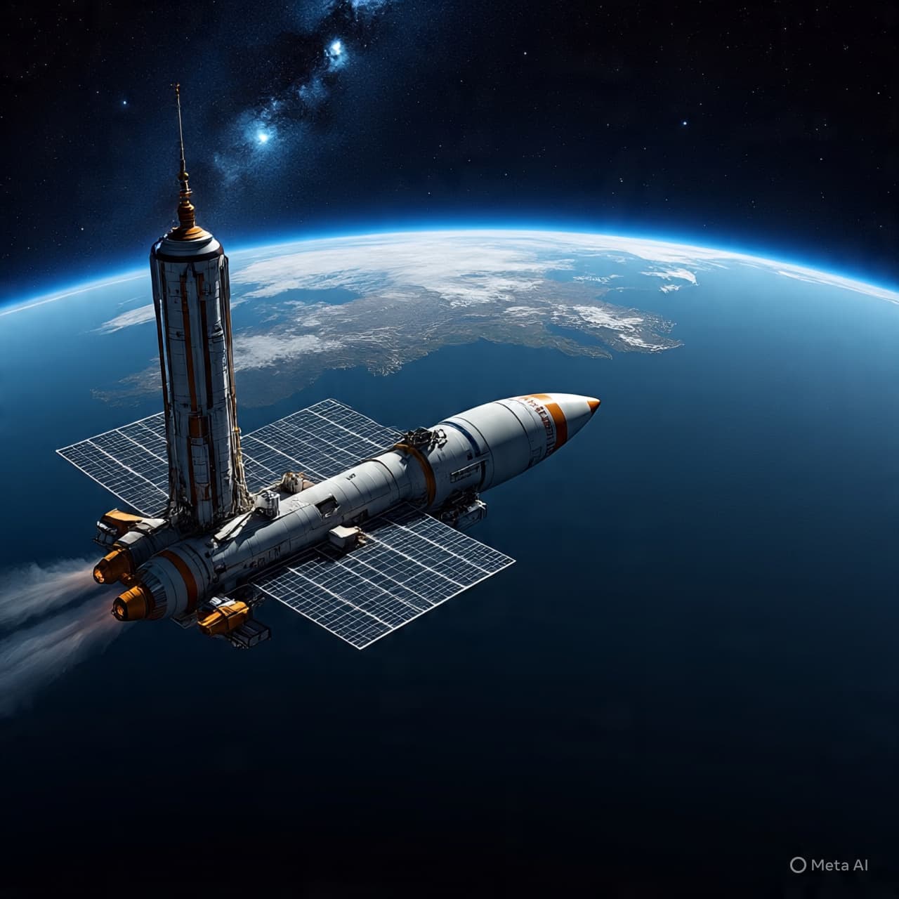 In the Quiet Orbit Above, A Cargo Ship Whispers of Humanity’s Persistence