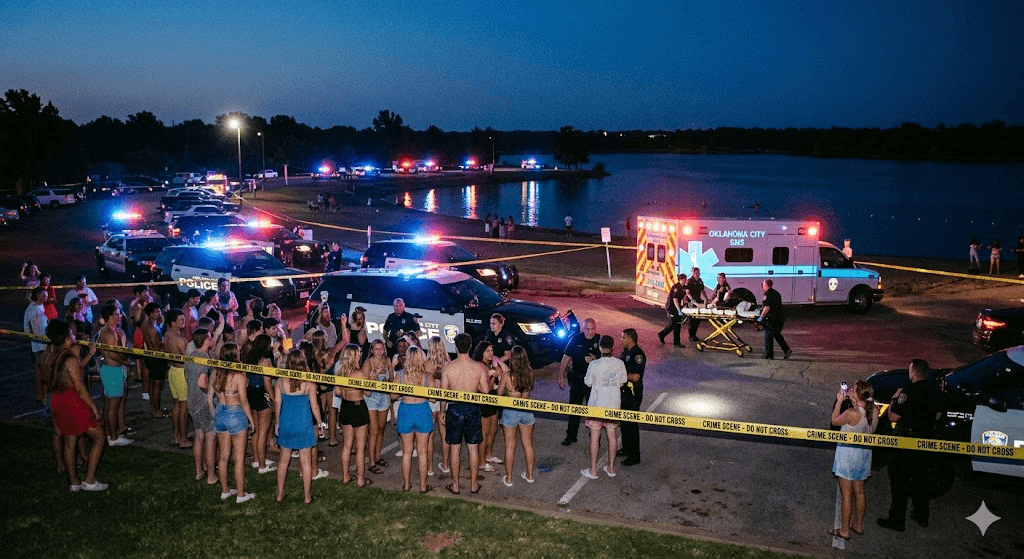 Violence at the Lake: 10 Hospitalized After Shooting Near Oklahoma City
