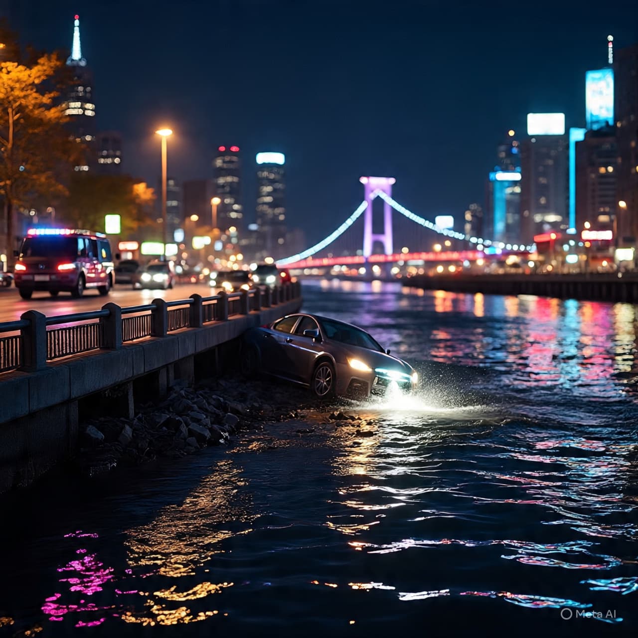 When Speed Outruns Safety: A Night That Slipped Into the River