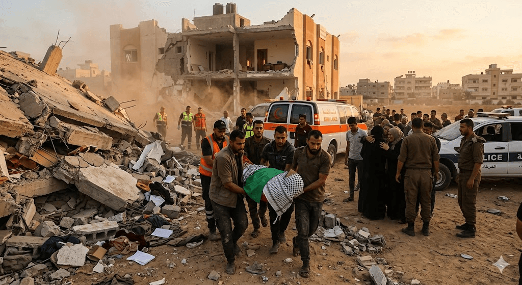Sunday Bloodshed: Senior Police Official Killed in Latest Gaza Attacks