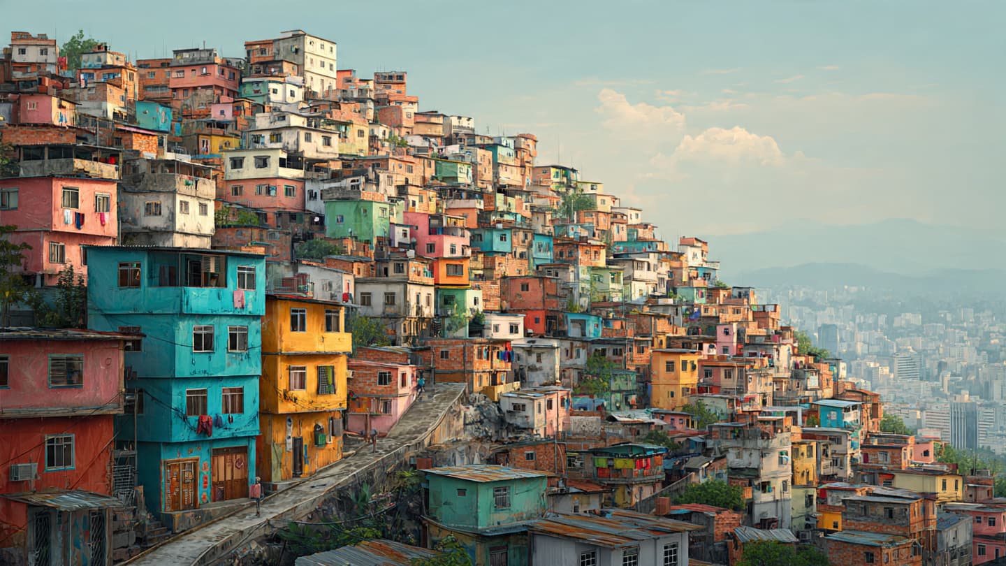 The Echoes of the Concrete Labyrinth: Reflections on the Shadows in the São Paulo Slums